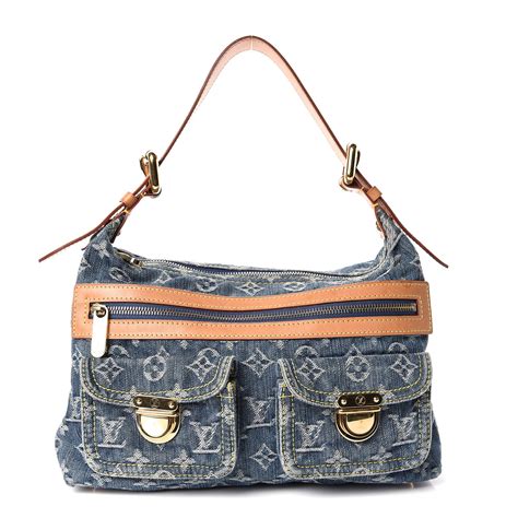 louis vuitton blue monogram denim baggy pm|louis vuitton denim bag 2021.